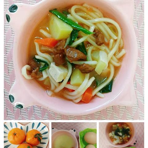 银川市兴庆区月牙湖第五幼儿园一周幼儿美食