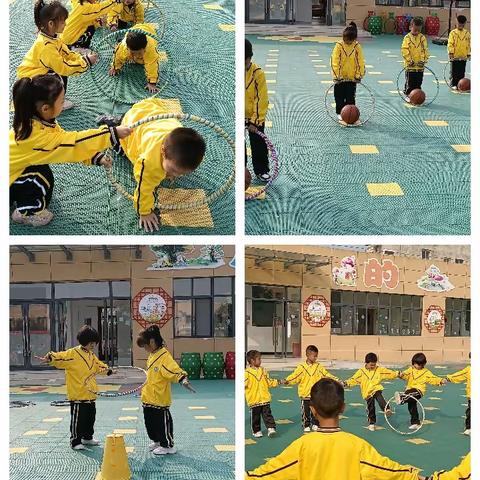 【石桥镇黑龙幼儿园】户外活动——《趣味呼啦圈》
