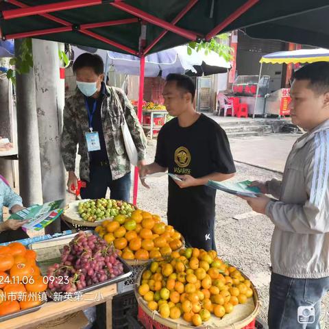 新州镇爱卫办开展“生活垃圾分类”和“禁塑”宣传巡查工作