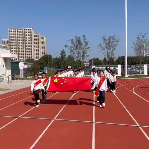 我爱中国，强国有我--滦州市第一实验小学升旗仪式