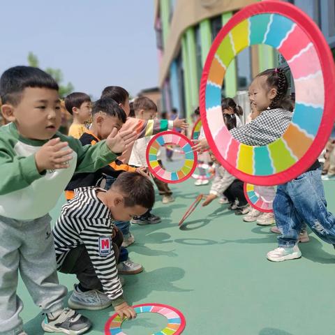 【乐新实幼】“玩转户外 研无止境”——禹王台区实验幼儿园户外运动器械玩法教研活动