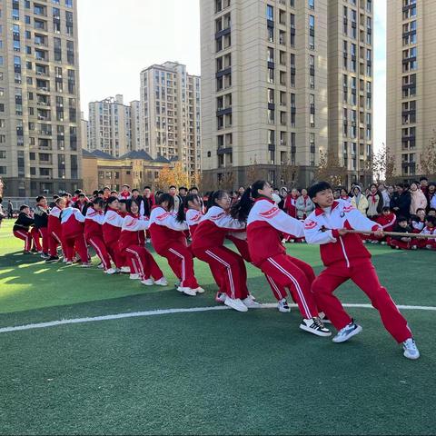 【全环境立德树人·德心成长】庆云县云龙小学举行第二届拔河比赛