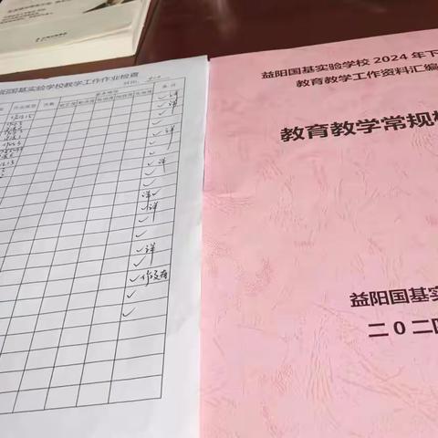 2024秋开学教学工作教学常规检查总结通报