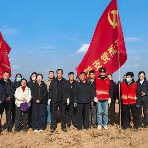 党旗引领聚合力 实干抢收显担当