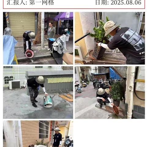 金鸡岭路社区每日工作简篇