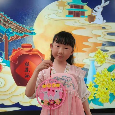 中秋团圆挂件