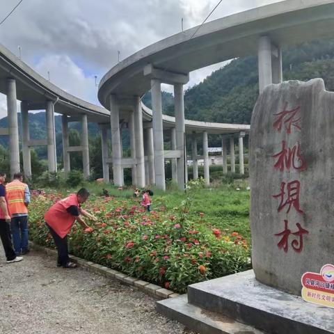 河口镇核桃坝村：整治农村人居环境，建设美丽幸福家园