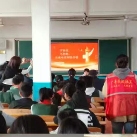 大石中学开展未成年保护法治宣传活动