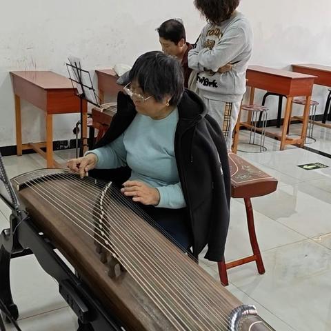 2024年延庆区残联乐器培训项目正在进行中！