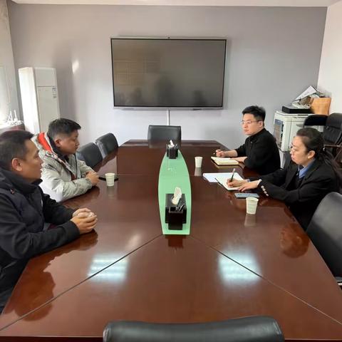 区投资合作局与北京希遇信息科技有限公司对接洽谈