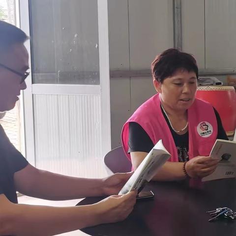 孝直镇邱林村全民阅读活动