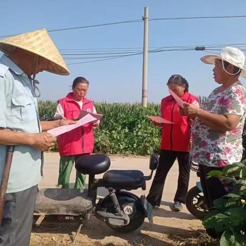 孝直镇邱林村禁毒宣传活动