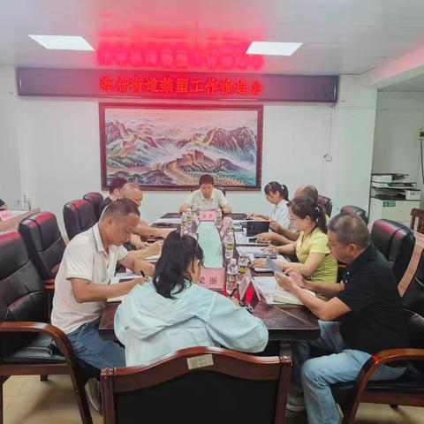 美兰区海府街道禁塑工作推进会