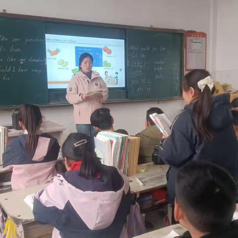 水流小学英语公开课纪实