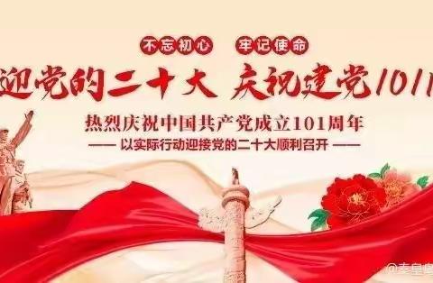 《知党恩，跟党走，奋进新时代新征程》——海港区新生路小学庆祝建党101周年党课活动