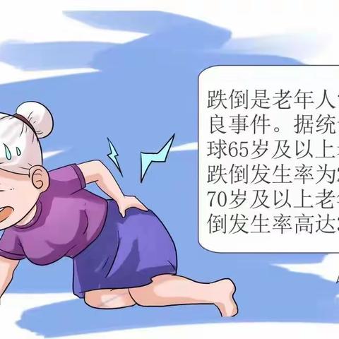 预防跌倒—做坚强的“不倒翁”！