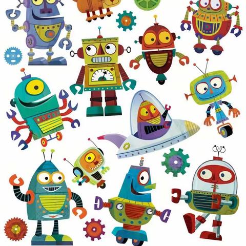 机器人 钱学森科技小学美术社团二年级