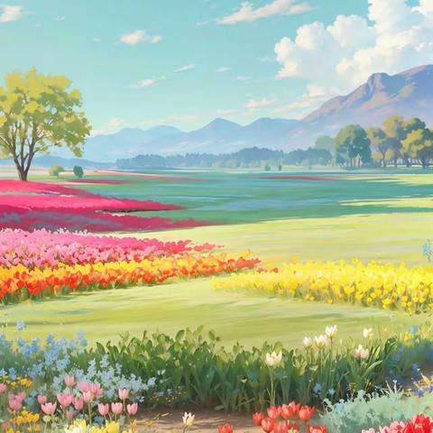 手工粘土——春天的花朵 钱学森小学一年级美术2班