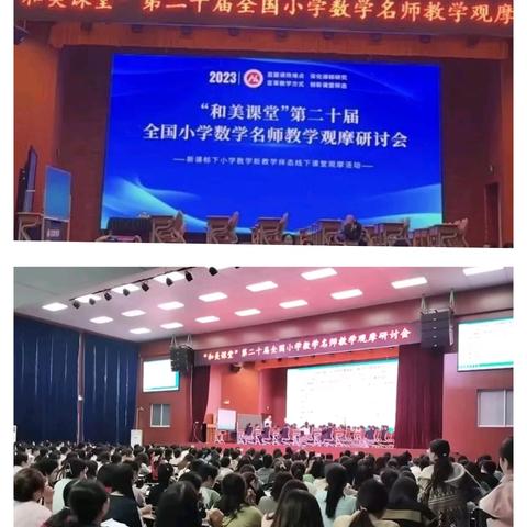 【课题动态02】观和美课堂   悟课标之道——记金山镇中心小学数学课题组成员参加“和美课堂”小学名师数学观摩研讨会