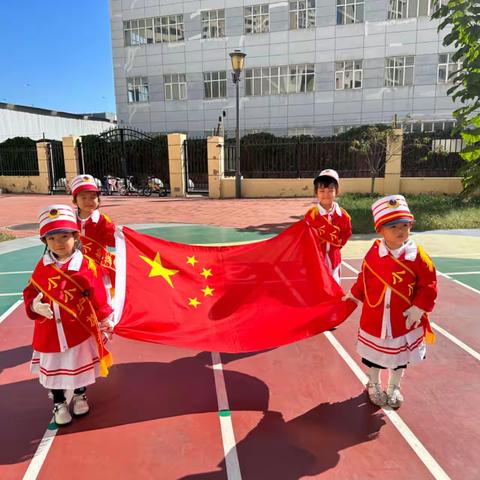 保护环境 人人有责主题升旗仪式—童心幼儿园