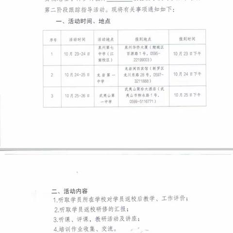 2023年10月26日福建省高中地理骨干教师“三新”培训（二期成果展示）武夷山一中