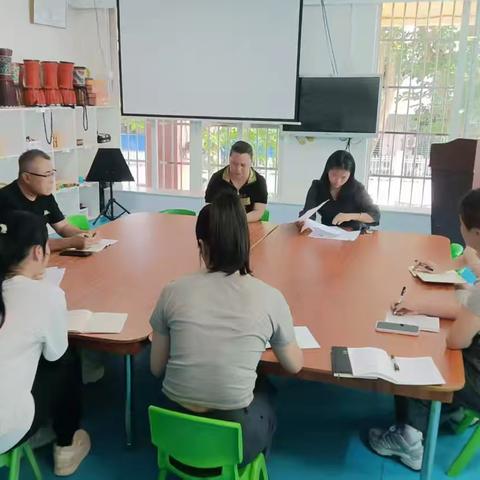 海口市美兰区中心幼儿园督导韩花园长入兴华分园指导工作简篇