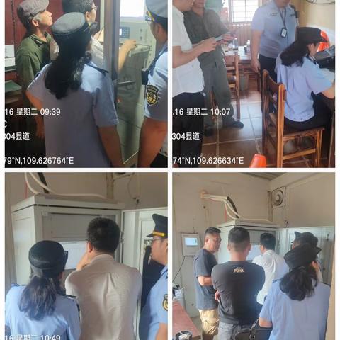 县综合行政执法局对排污单位污染源在线监控设施运行情况执法检查