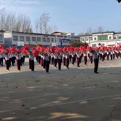 美丽阳光下 多彩大课间——舞阳县孟寨镇实验学校阳光大课间活动掠影