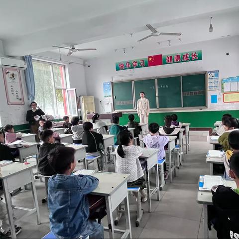 播种良好习惯，收获精彩人生￼——贯庄联办小学观摩活动