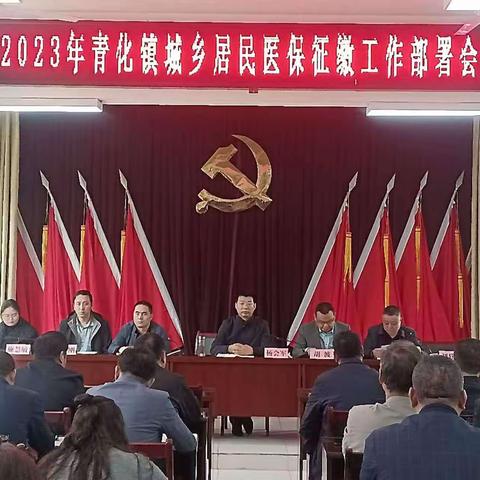青化镇召开城乡居民医保征缴工作推进会暨医保宣传下乡活动