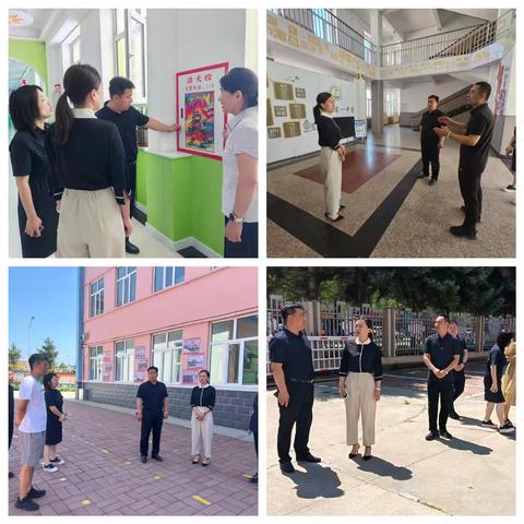 万美娇深入校园检查指导安全生产工作