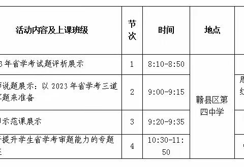 深耕共“研”探策略，全力以“复”备学考——2024年赣县区初中毕业年级物理复习研讨活动