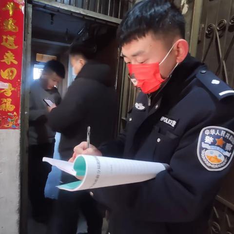 自强路街道麟德社区“警社联动共治  同创和谐家园”