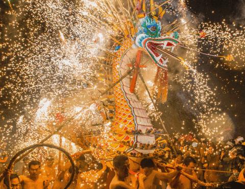 挤爆江坝！2024 江坝迎来超大型【龙抬头】网红吃货节-烟火星空夜市，3月8日盛大开幕！网红美食、亲子游乐……