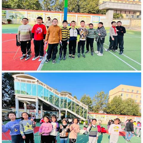 “绳”舞飞扬，踢出精彩—汉师附小四（6）中队跳绳踢毽比赛