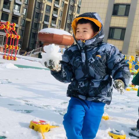 与雪相约，分外美好