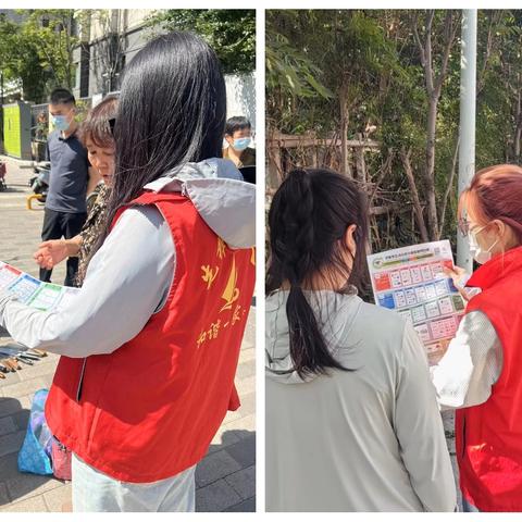 【百日整治】王舍人街道朝山社区开展垃圾分类宣传活动