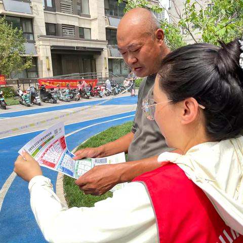 【百日整治】王舍人街道朝山社区开展垃圾分类宣传活动