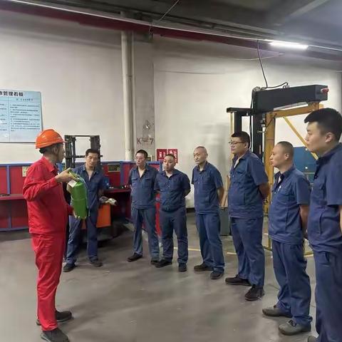 加强实操训练，掌握灭火技能——风电材料事业部水基灭火器实操培训