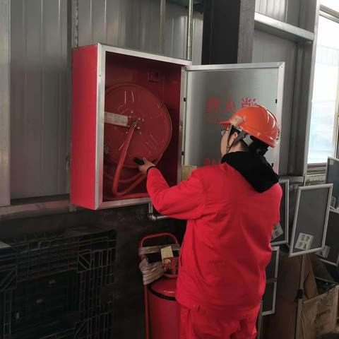 风电材料事业部外租仓库消防安全大检查