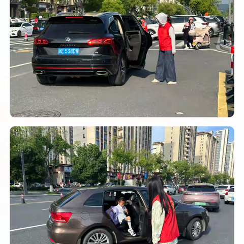 “岗”好有你！ 护学岗上的“安全伞” ——记安外203班家长护学岗志愿者活动纪实