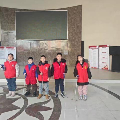 寒假社会服务志愿者活动 ——米市街小学二年级学生