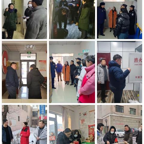 杨圪塄街道开展重点场所消防安全联合检查