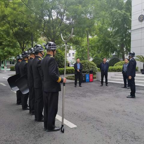 未央区机关事务服务中心“五一”节前反恐怖实战演练