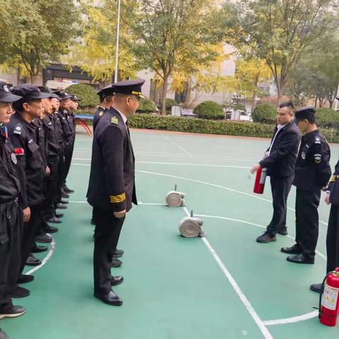 未央区机关事务服务中心开展防火安全实战演练培训