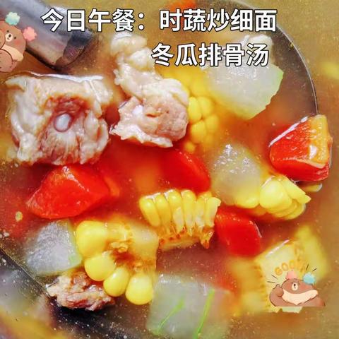 “食”刻相伴——河道明德幼儿园3月4日—8日美食回顾