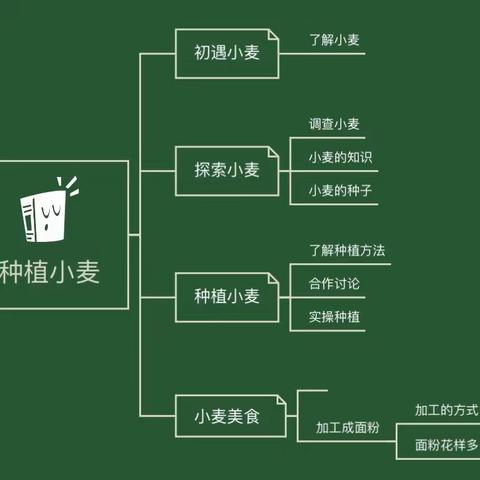 森林植乐园项目活动——大四班《我的成果小“麦”部》课程故事