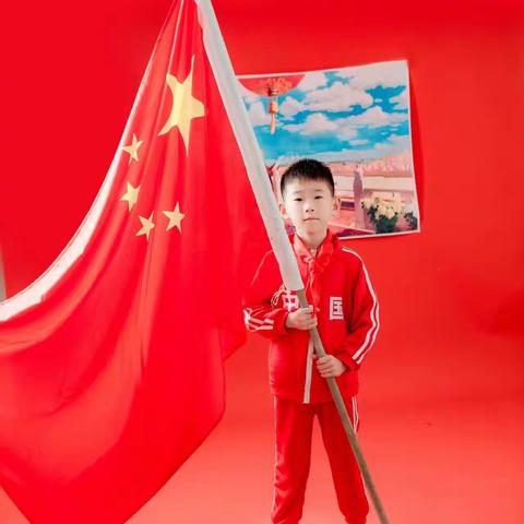 带着国旗去打卡｜308班最深情的表白