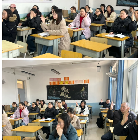 国家助学金、免学费资助评审会议——唐山一职专主校区
