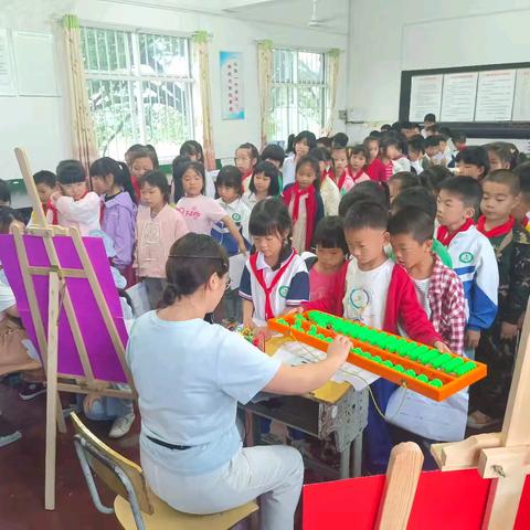 童趣闯关显素养  不着笔墨也生花——富里小学一二年级无纸笔测评活动